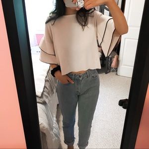 f21 contemporary knit top